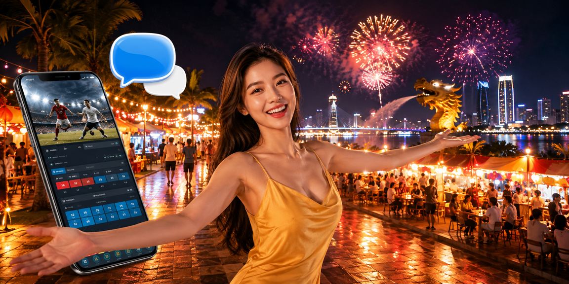 Người dùng Đà Nẵng xem tỷ lệ kèo bóng đá trực tuyến tại chợ đêm