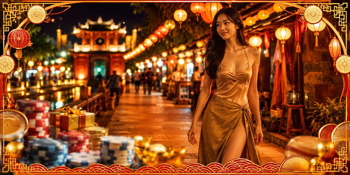 Không khí cá cược và giải trí tại chợ đêm Hà Nội