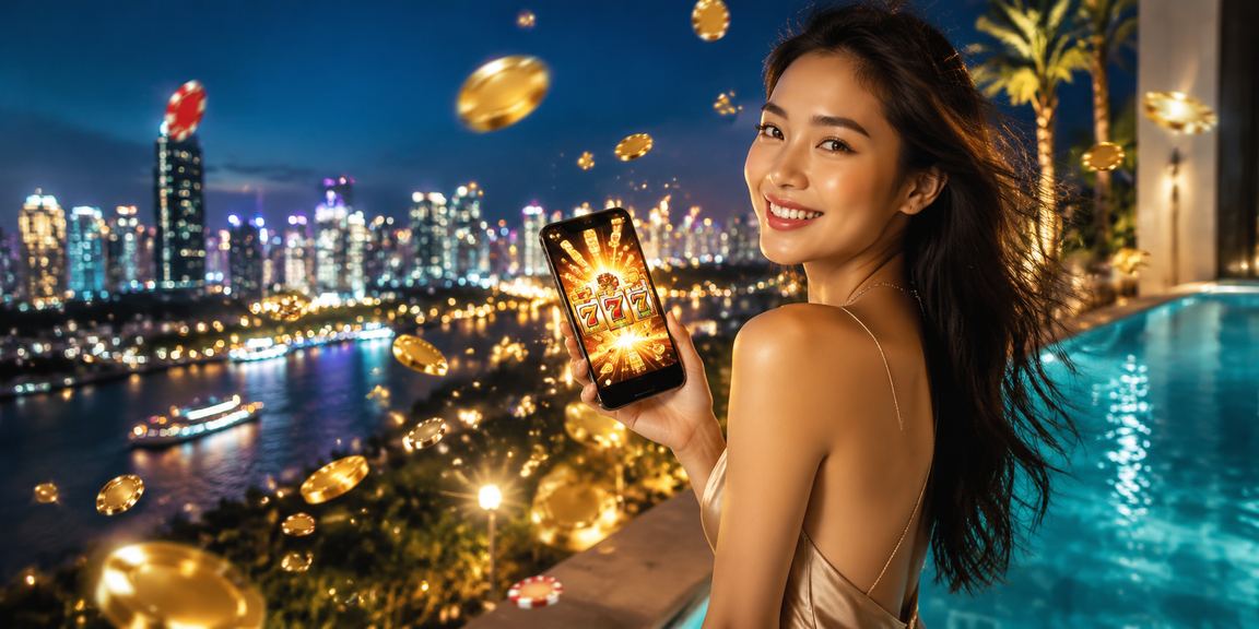 Studio live casino với dealer nữ đang chia bài Baccarat cho người chơi trực tuyến